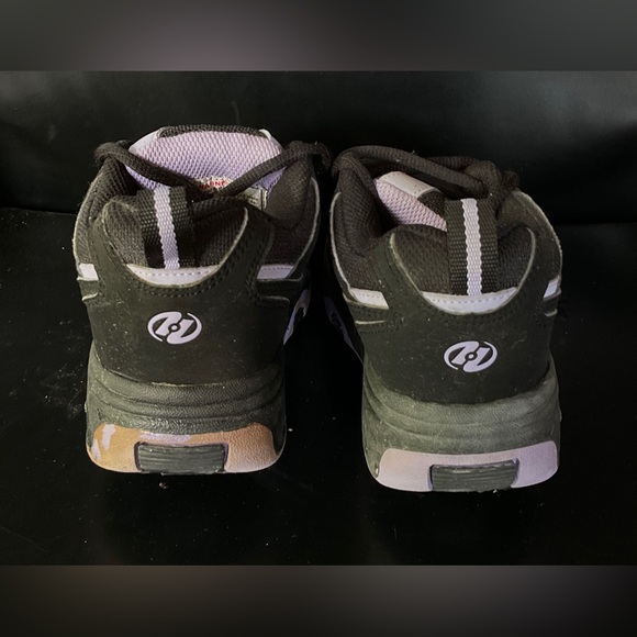 HEELYS ● Black and Purple Wheeled Sneakers ● Y2K - Picture 3 of 6